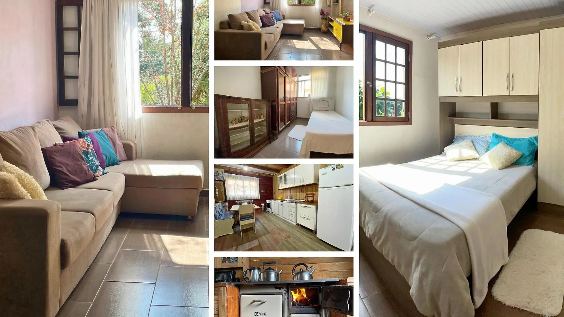 Casa 03 Quartos Na Serra Catarinense - Fogao A Lenha - Wi-Fi - Estacionamento - Cozinha Completa - A 2 Km Da Rampa Do Bugio - Campo Alegre - Sc Bateias de Baixo